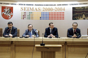 Gazetara konferenco en Sejm